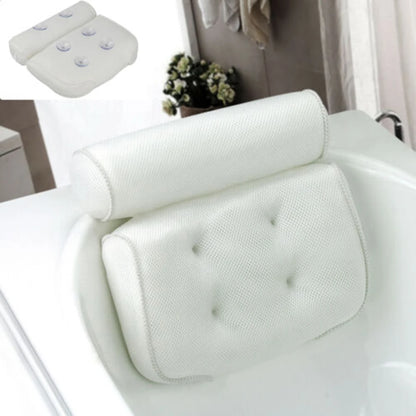 Breathable 3D Mesh Spa Bath Pillow