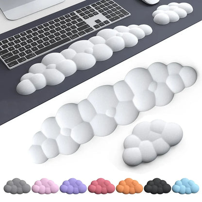 Cloud-Shaped Memory Foam Wrist Rest