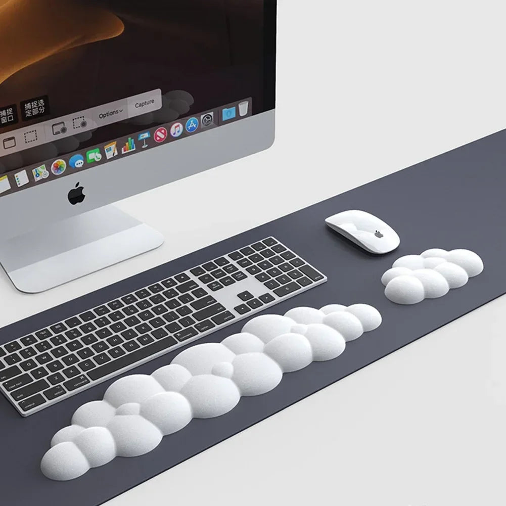 Cloud-Shaped Memory Foam Wrist Rest