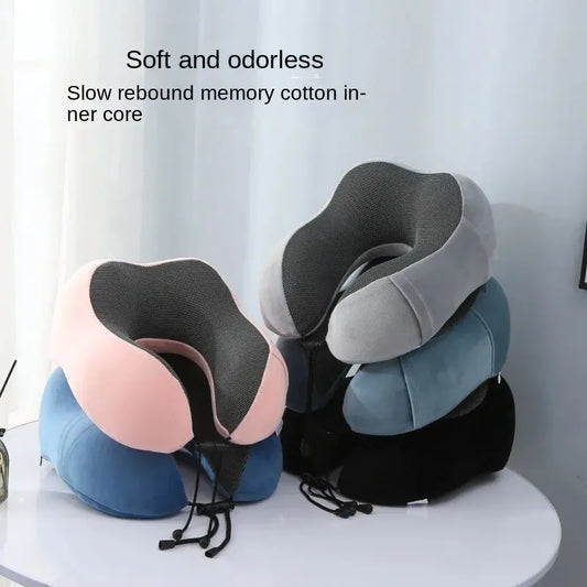 U-Shaped Memory Foam Travel Pillow