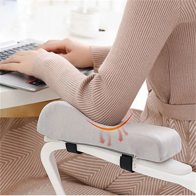 PC Memory Foam Chair Armrest Pads