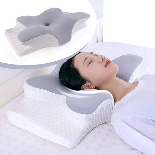 Orthopedic Memory Foam Butterfly Shaped Pillows